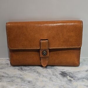 Patricia Nash Brown Leather Wallet